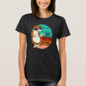 Hot Hotter Otter Funny Sprichwort Water Marten Swe T-Shirt (Vorderseite)