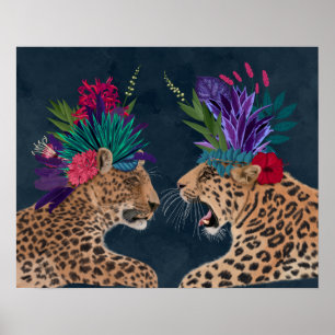Hot House Leopard  Ein Paar Poster