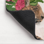 Hot House Leopards | Ein Paar Mousepad (Ecke)