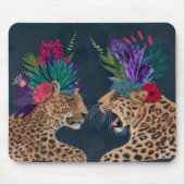 Hot House Leopards | Ein Paar Mousepad (Vorne)