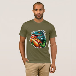 HOT HUND LIEBT IGUANA T-Shirt