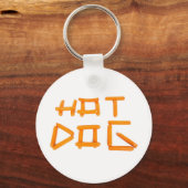 HOT HUND SCHLÜSSELANHÄNGER (Vorderseite)