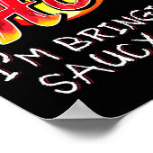 Hot I m Extra scharfe Hot Packet Taco Sauce Group Poster (Ecke)