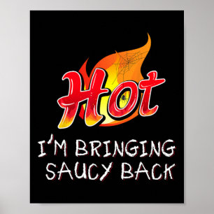 Hot I m Extra scharfe Hot Packet Taco Sauce Group Poster
