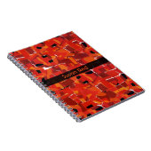 Hot Imitats Mosaik Collage Notizblock (Rechte Seite)
