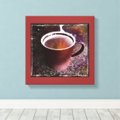 Hot Java Time Stretted Canvas Print Leinwanddruck (Insitu (Holzboden))