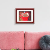Hot Java Time Stretted Canvas Print Leinwanddruck (Insitu (Wohnzimmer))