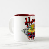 Hot Java Zweifarbige Tasse (Vorderseite Links)