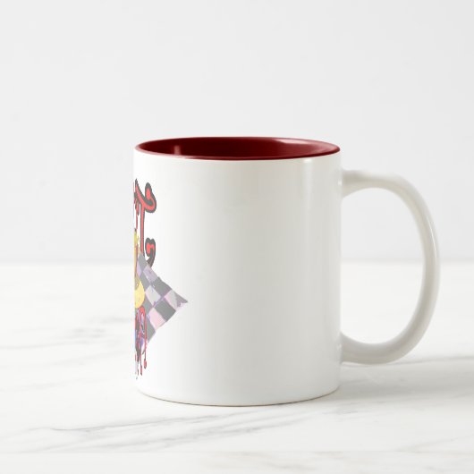 Hot Java Zweifarbige Tasse (Rechts)