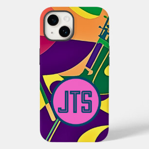 Hot Jazz mit individualisiertem Monogramm iPhone C Case-Mate iPhone 14 Hülle