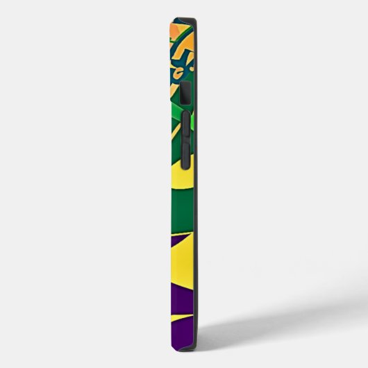 Hot Jazz mit individualisiertem Monogramm iPhone C Case-Mate iPhone Hülle (Rückseite / Links)