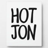 HOT JON FOTOPLATTE (Vorderseite)