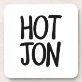 HOT JON GETRÄNKEUNTERSETZER (Vorderseite)