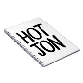 HOT JON NOTIZBLOCK (Rechte Seite)