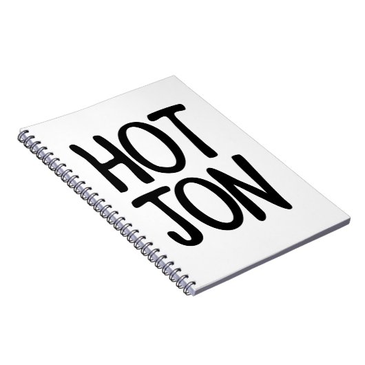 HOT JON NOTIZBLOCK (Rechte Seite)