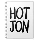 HOT JON NOTIZBLOCK (Vorderseite)