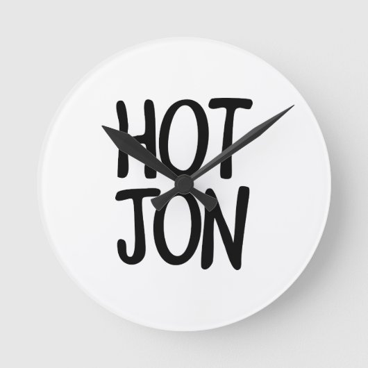 HOT JON RUNDE WANDUHR (Vorderseite)