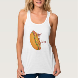 Hot Juicy Hot Dog Panzer Top - Funny Feinschmecker