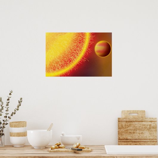 Hot Jupiter Poster (Küche)