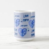 HOT KAFFEE LIEBE TASSE (Mittel)