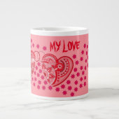 HOT KAFFEE LIEBE TASSE (Vorderseite)
