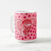 HOT KAFFEE LIEBE TASSE (Vorderseite Links)