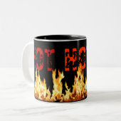 HOT Kaffee Tasse (Vorderseite Links)