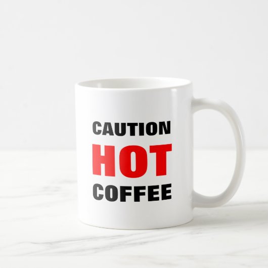 HOT KAFFEE-Tasse Kaffeetasse (Rechts)