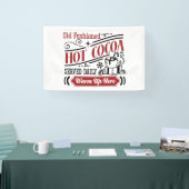 Hot-Kakao-Bar Banner (Messe)