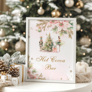 Hot-Kakao-Bar Winter Onederland Nutcracker Poster