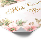 Hot-Kakao-Bar Winter Onederland Nutcracker Poster (Ecke)