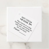 Hot-Kakao-Bombe Geschenkanhänger (Beispiel)