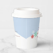 Hot-Kakao Winter Geburtstagsparty-Cup Pappbecher (Rechts)