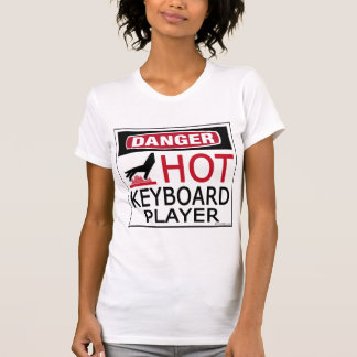 Hot-Keyboard-Player T-Shirt