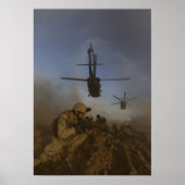 Hot Landing Zone Poster (Vorne)