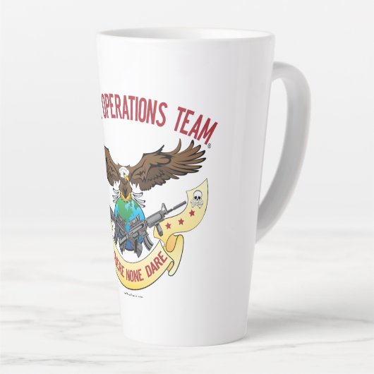 HOT Latte Tasse (Rechte Ecke)