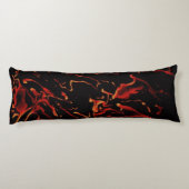 Hot Lava - Anpassen Sie Ihre eigene Seitenschläferkissen (Rückseite)