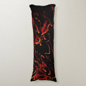 Hot Lava - Anpassen Sie Ihre eigene Seitenschläferkissen (Vorderseite Vertikal)