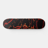Hot Lava - Anpassen Sie sich selbst Skateboard (Horizontal)