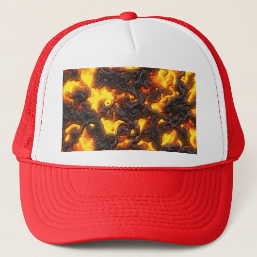 Hot Lava Truckerkappe (Vorderseite)