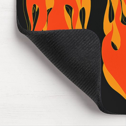 Hot Lick Flames Mousepad (Ecke)