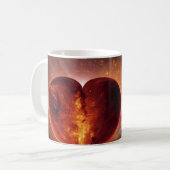 Hot Liebe Kaffeetasse (Vorderseite Links)