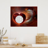 Hot Liebe - Vorlage Poster (Küche)