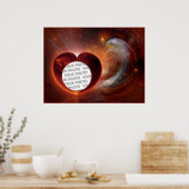 Hot Liebe - Vorlage Poster (Küche)