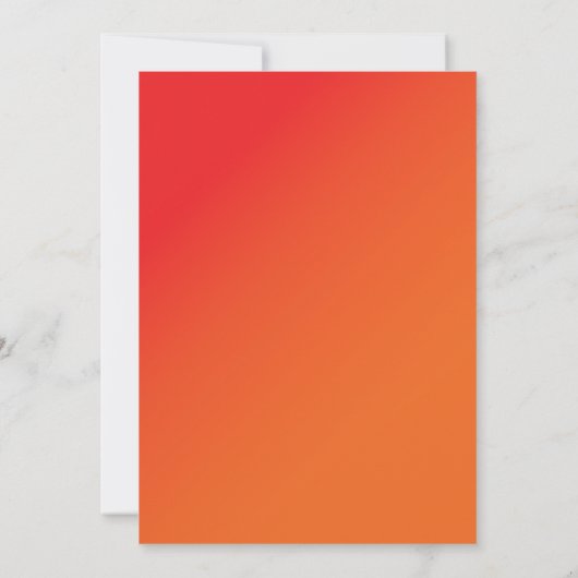 Hot like Fire Meilenstein Einladung (Rückseite)