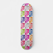 Hot Lips Pop Skateboard (Vorne)