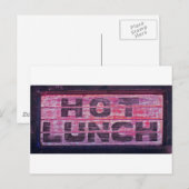 Hot Lunch 2 Postkarte (Vorne/Hinten)