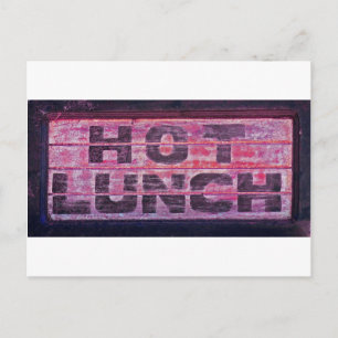 Hot Lunch 2 Postkarte