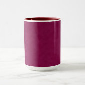 Hot Magenta Denim Texture, Tasse (Zentrum)