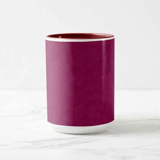 Hot Magenta Denim Texture, Tasse (Zentrum)